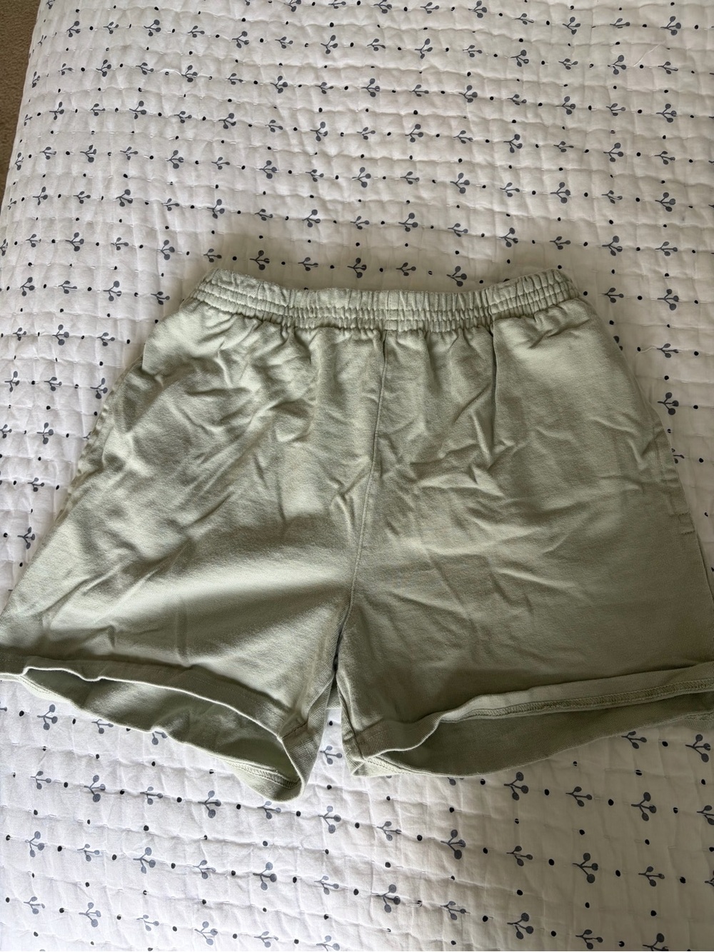 Brandy Melville Sage Green Lounge Shorts